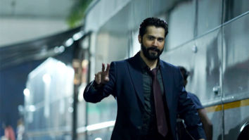 Varun Dhawan suits up for a song shoot for Bhediya; shares candid moments with Amar Kaushik and Ganesh Acharya