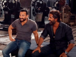 Vikram Vedha: Hrithik Roshan and Saif Ali Khan seen immersed in intense drama, action in behind-the-scenes video