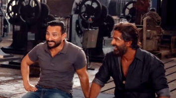 Vikram Vedha: Hrithik Roshan and Saif Ali Khan seen immersed in intense drama, action in behind-the-scenes video