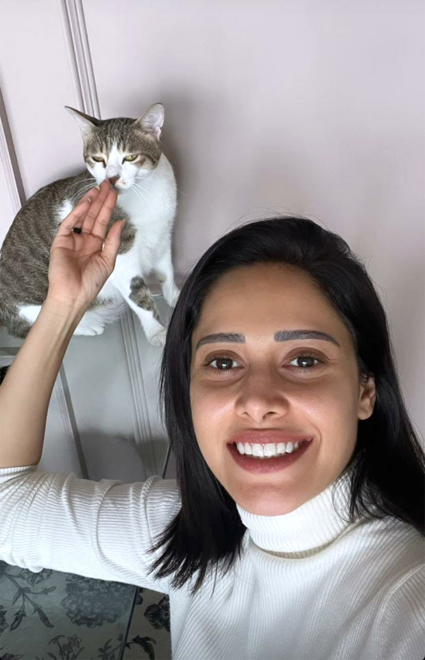 Nushrratt Bharuccha shares series of photos with her cats as she returns home from Uzbekistan