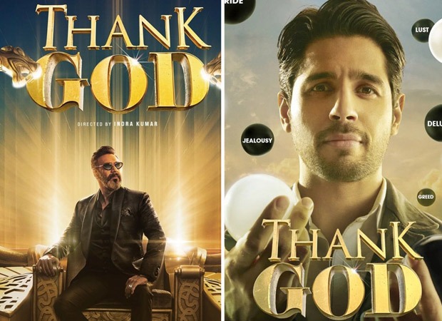Ajay Devgn and Sidharth Malhotra increase curiosity in these posters of Thank God