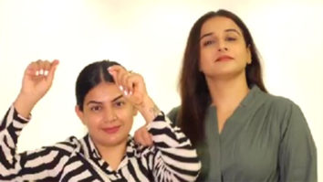 Vidya Balan recreates a funny scene in her reel