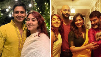 Aamir Khan’s daughter Ira Khan celebrates Diwali with fiancé Nupur Shikhare and his family; see pics