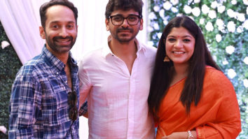 After announcing Dhoomam, Hombale Films share mahurat photos with lead cast Fahadh Faasil and Aparna Balamurali