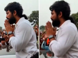 Allu Arjun mobbed by fans during visit to Attari border to interact with Jawans, watch videos