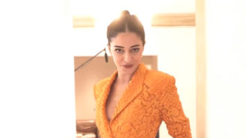 Ananya Panday looks cheerful and bubbly in her bright outfit