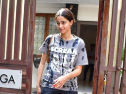 Ananya Panday snapped post yoga session