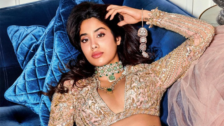 BTS: Janhvi Kapoor shoots for HELLO!