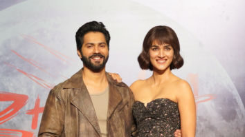 Bhediya Trailer Launch: Kriti Sanon tells Varun Dhawan to ‘calm down’ as he gives shoutout to Kartik Aaryan starrer Shehzada