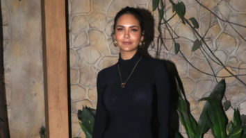 Esha Gupta flaunts her perfect curves in bodyfit dress