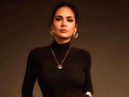 Esha Gupta looks like a classy boss lady in black