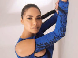 Esha Gupta radiates glorious vibes in blue cat suit