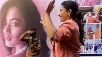 Fans go crazy as Rashmika Mandanna promotes Goodbye in Ahmedabad