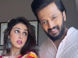 Genelia D’souza and Riteish Deshmukh surely make a cute pair