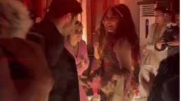 INSIDE VIDEOS: Richa Chadha and Ali Fazal look so in love dancing to ‘Teri Baaton Mein’; cut a huge cake at the wedding reception