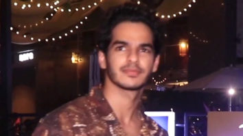 Ishan Khattar snapped with Shahid Kapoor and Mira Rajput