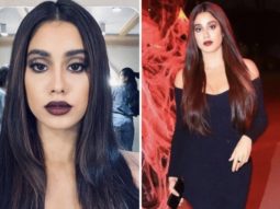 Janhvi Kapoor rocks a black body-con dress and dark makeup to channel Morticia Addams for a Halloween party