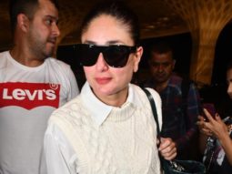 Kareena Kapoor Khan gets nervous as a fan tries to put his arm around her; faces fans frenzy at Mumbai airport as they crowd her to get a selfie