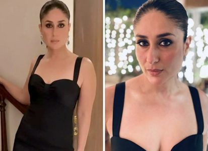 Videos Xxx Kareena Kapoor - Kareena Kapoor Khan's Ralph Lauren black body-con dress worth Ra. 1.81 Lakh  is the hottest party outfit this season : Bollywood News - Bollywood Hungama