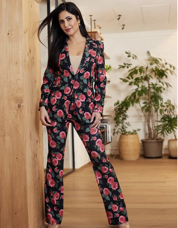 Katrina Kaif is all about flower power in Alice+Oliva’s pantsuit worth Rs. 24K at  Phone Bhoot trailer launch 