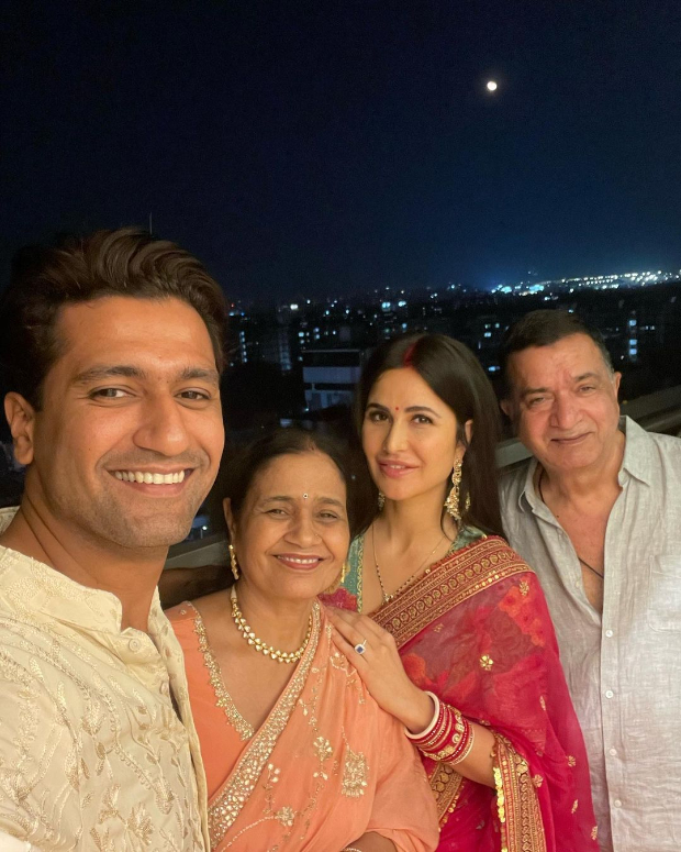 Katrina Kaif looks radiant as she celebrates first Karva Chauth with Vicky Kaushal, see photos 
