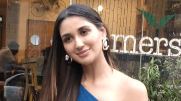 Nikita Dutta gets clicked at Farmer’s café in blue outfit