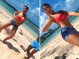 Nora Fatehi oozes oomph in bikini top and denim shorts as she dances on ‘Call Me Every Day’ in Mauritius