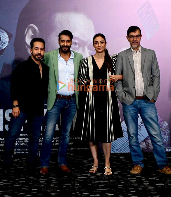 Photos: Ajay Devgn, Tabu, Shriya Saran and others attend the trailer launch of Drishyam 2 Photos: Ajay Devgn, Tabu, Shriya Saran and others attend the trailer launch of Drishyam 2