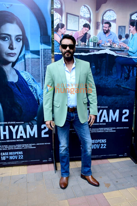 photos ajay devgn tabu shriya saran and others attend the trailer launch of drishyam 2 9