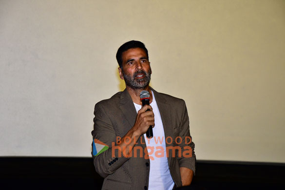 Photos: Akshay Kumar snapped at Ram Setu song launch in Mumbai Photos: Akshay Kumar snapped at Ram Setu song launch in Mumbai