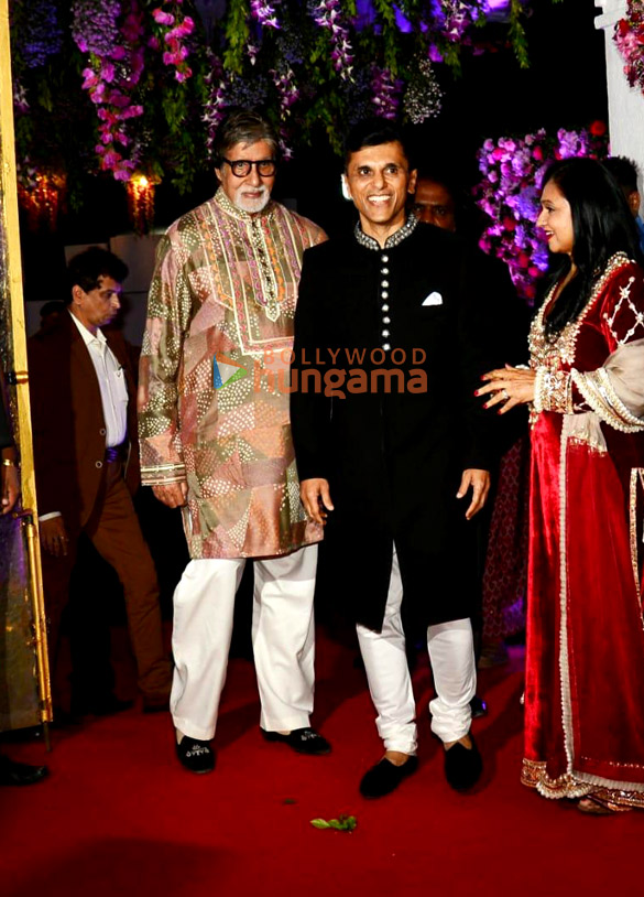 photos amitabh bachchan anand pandit and his wife snapped attending a diwali bash 1