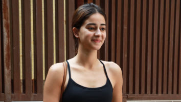 Photos: Ananya Panday spotted outside a yoga class in Khar