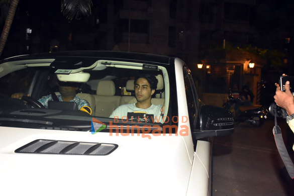 Photos: Aryan Khan spotted at Karan Johar’s house Photos: Aryan Khan spotted at Karan Johar’s house