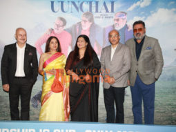 Photos: Boman Irani, Anupam Kher, Neena Gupta, Sooraj Barjatiya and others grace the trailer launch of the film Uunchai
