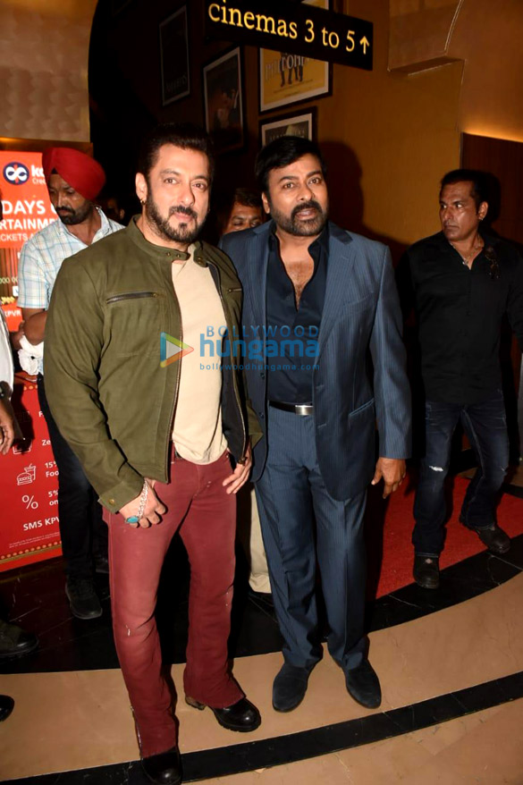 photos chiranjeevi and salman khan snapped at hindi trailer launch of godfather at pvr juhu 3