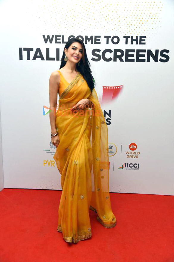 Photos: Jacqueline Fernandez, Rakul Preet Singh, Manjari Fadnnis and Aftab Shivdasani grace the Welcome To The Italian Screens event at Jio World Drive