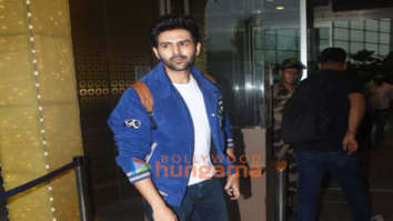 Photos: Kartik Aaryan and Nikita Dutta snapped at the airport