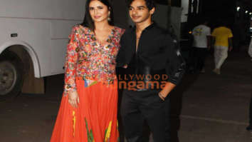 Photos: Katrina Kaif, Ishaan Khatter and Siddhant Chaturvedi snapped promoting Phone Bhoot