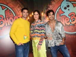 Photos: Katrina Kaif, Ishaan Khatter and  Siddhant Chaturvedi snapped promoting Phone Bhoot