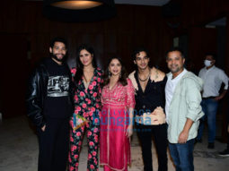 Photos: Madhuri Dixit, Katrina Kaif, Ishaan Khatter and Siddhant Chaturvedi snapped promoting their films Maja Ma and Phone Bhoot