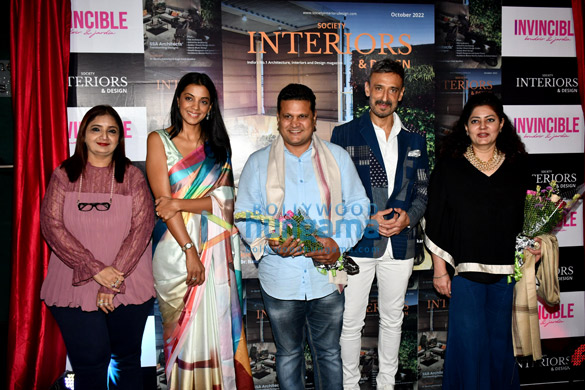 photos mugdha godse and rahul dev attend the cover unveiling of the magazine society interiors and designs 2