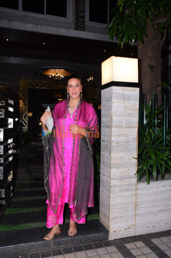 Photos: Neha Dhupia, Angad Bedi, Soha Ali Khan, Mandira Bedi and Shikha Talsania snapped in Bandra