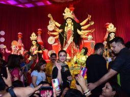 Photos: Parineeti Chopra snapped at a Durga pandal