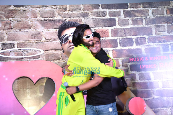 photos ranveer singh snapped at the launch of the song o pari 1 2