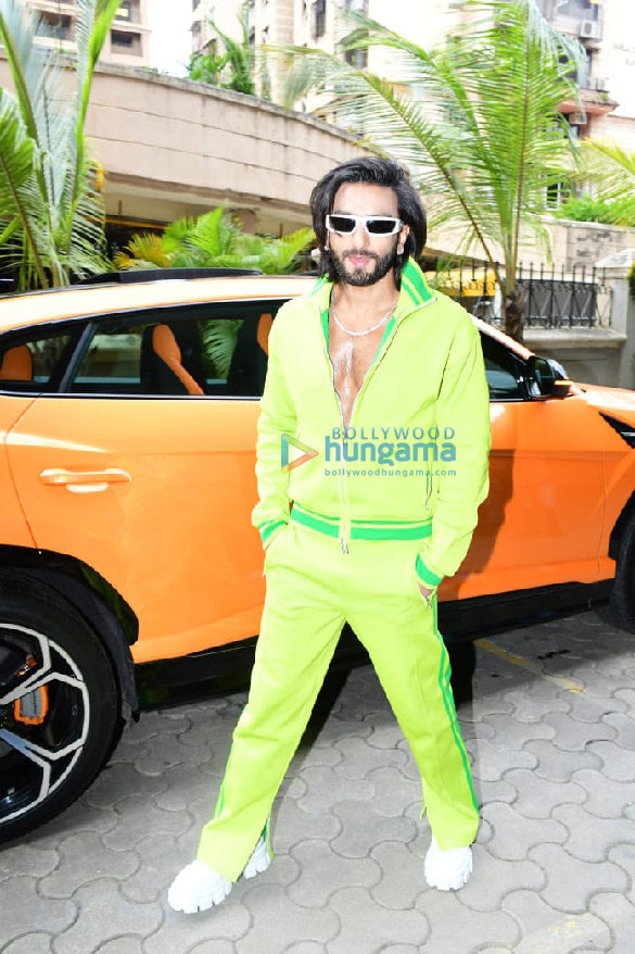 Photos Ranveer Singh snapped at the launch of the song ‘O Pari’ (6)