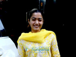 Photos: Rashmika Mandanna snapped outside a nail spa in Juhu