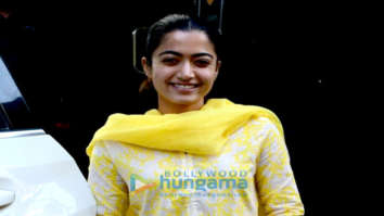 Photos: Rashmika Mandanna snapped outside a nail spa in Juhu