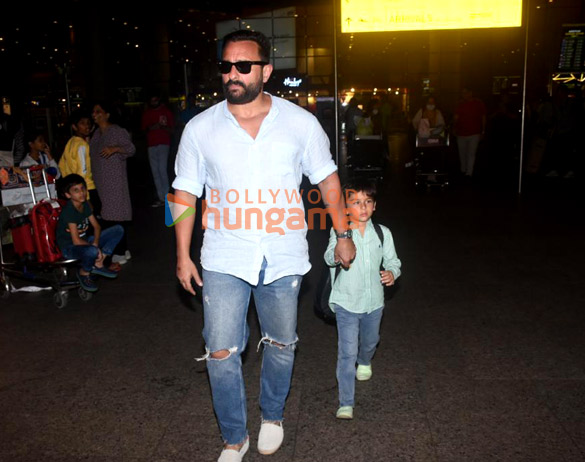Photos: Saif Ali Khan, Karan Johar and other snapped at the airport Photos: Saif Ali Khan, Karan Johar and other snapped at the airport