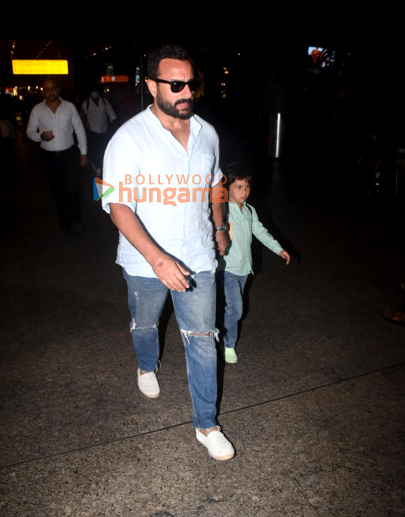 photos saif ali khan karan johar and other snapped at the airport 6