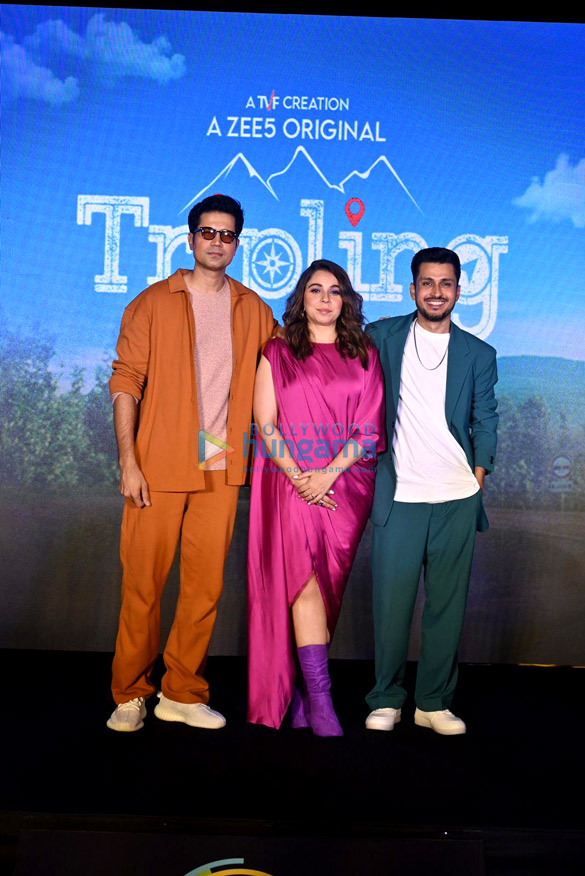 Photos: Sumeet Vyas, Amol Parashar and Maanvi Gagroo snapped at Tripling Season 3 trailer launch in Mumbai Photos: Sumeet Vyas, Amol Parashar and Maanvi Gagroo snapped at Tripling Season 3 trailer launch in Mumbai